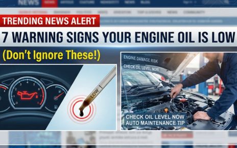 7 Warning Signs Your Engine Oil is Low