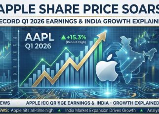 Apple Share Price Soars