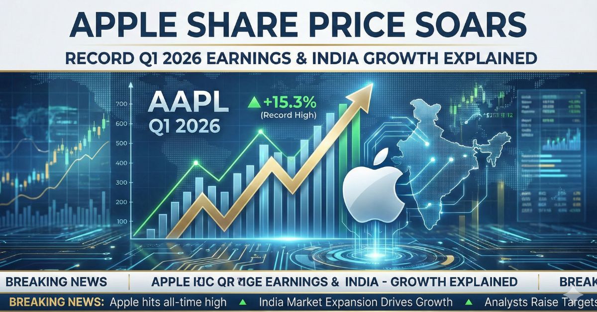 Apple Share Price Soars