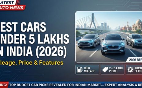 Best Cars Under 5 Lakhs in India (2026)