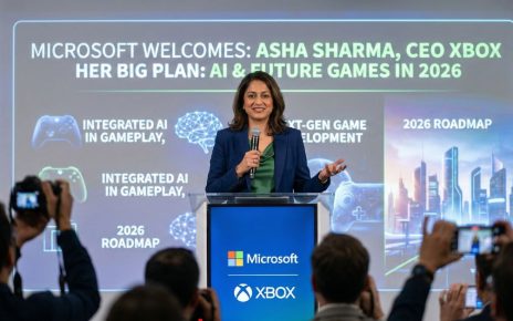 Microsoft Appoints Asha Sharma as Xbox Gaming CEO