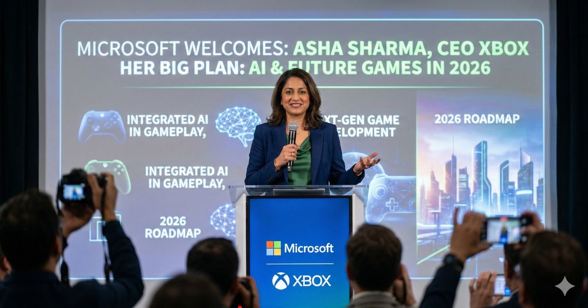 Microsoft Appoints Asha Sharma as Xbox Gaming CEO