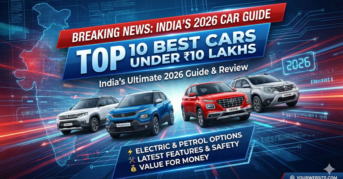 Top 10 Best Cars in Under 10 Lakhs