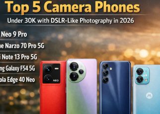Top 5 Camera Phones Under 30K