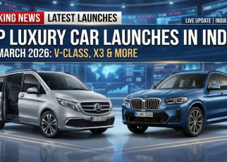 Top Luxury Car Launches in India