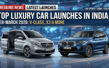 Top Luxury Car Launches in India