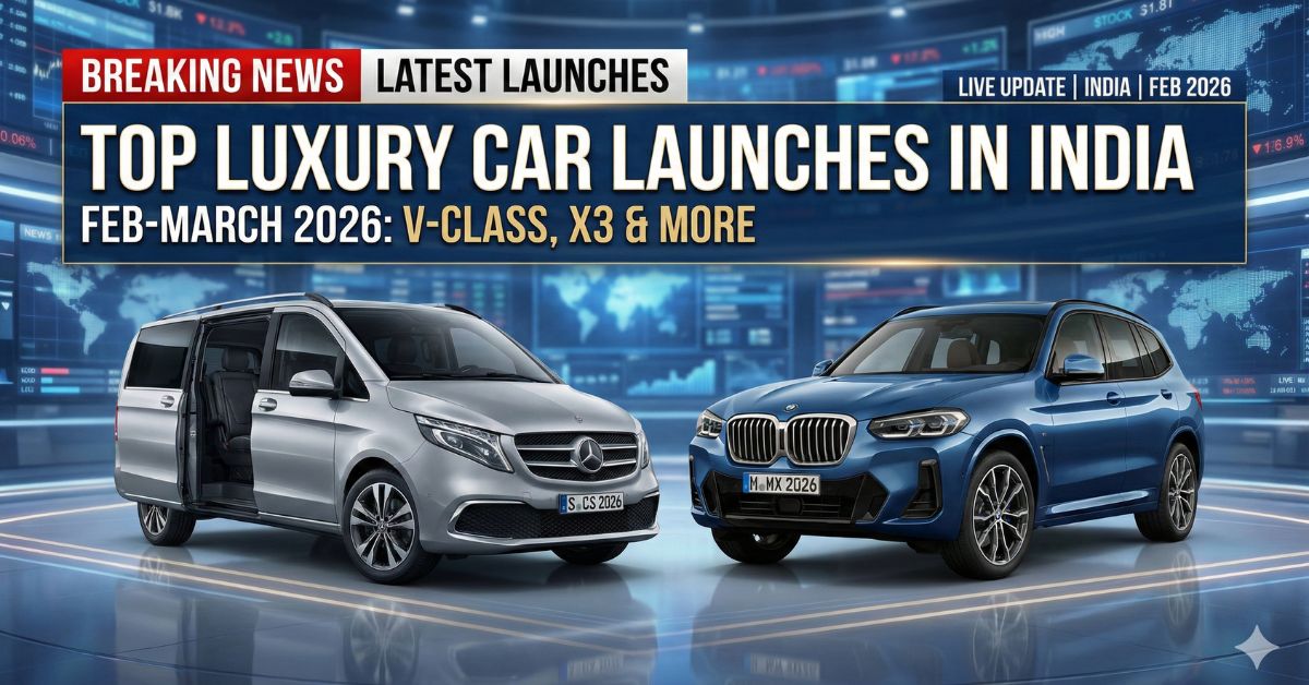 Top Luxury Car Launches in India
