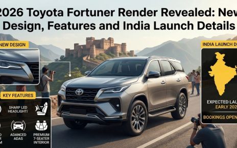 2026 Toyota Fortuner render