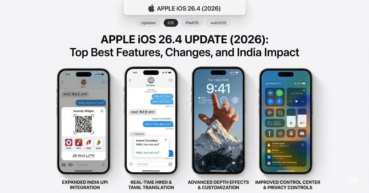 Apple iOS 26.4 Update (2026)