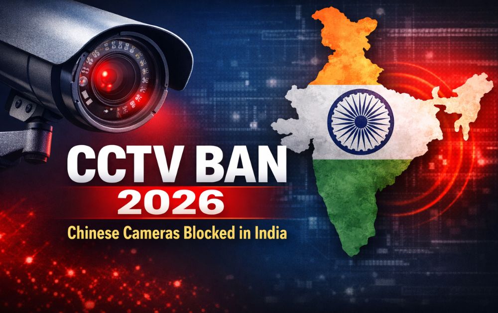 Chinese CCTV Ban in India 2026