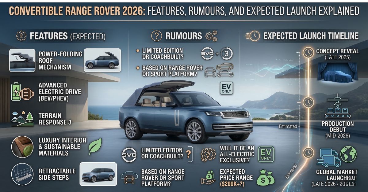 Convertible Range Rover 2026