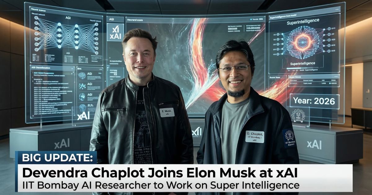 Devendra Chaplot Joins Elon Musk xAI