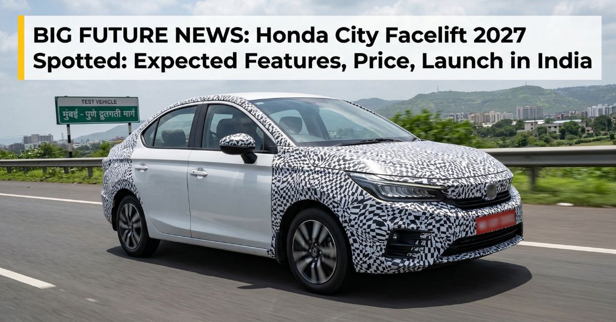 Honda City Facelift 2027