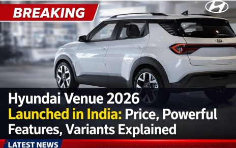 Hyundai Venue 2026 Launched in India