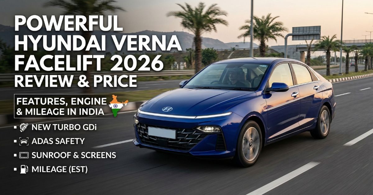 Hyundai Verna Facelift 2026 Review & Price