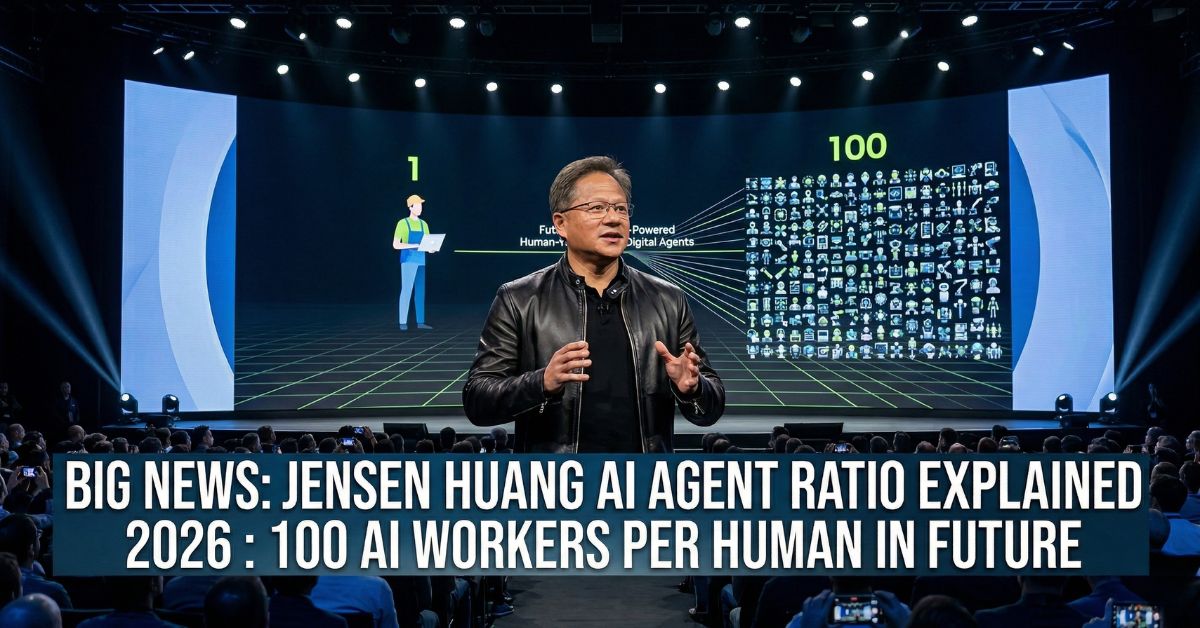 Jensen Huang AI Agent Ratio