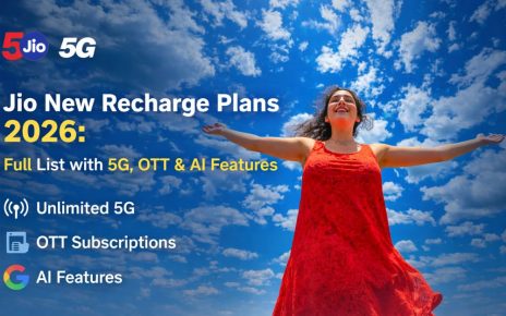 Jio New Recharge Plans 2026