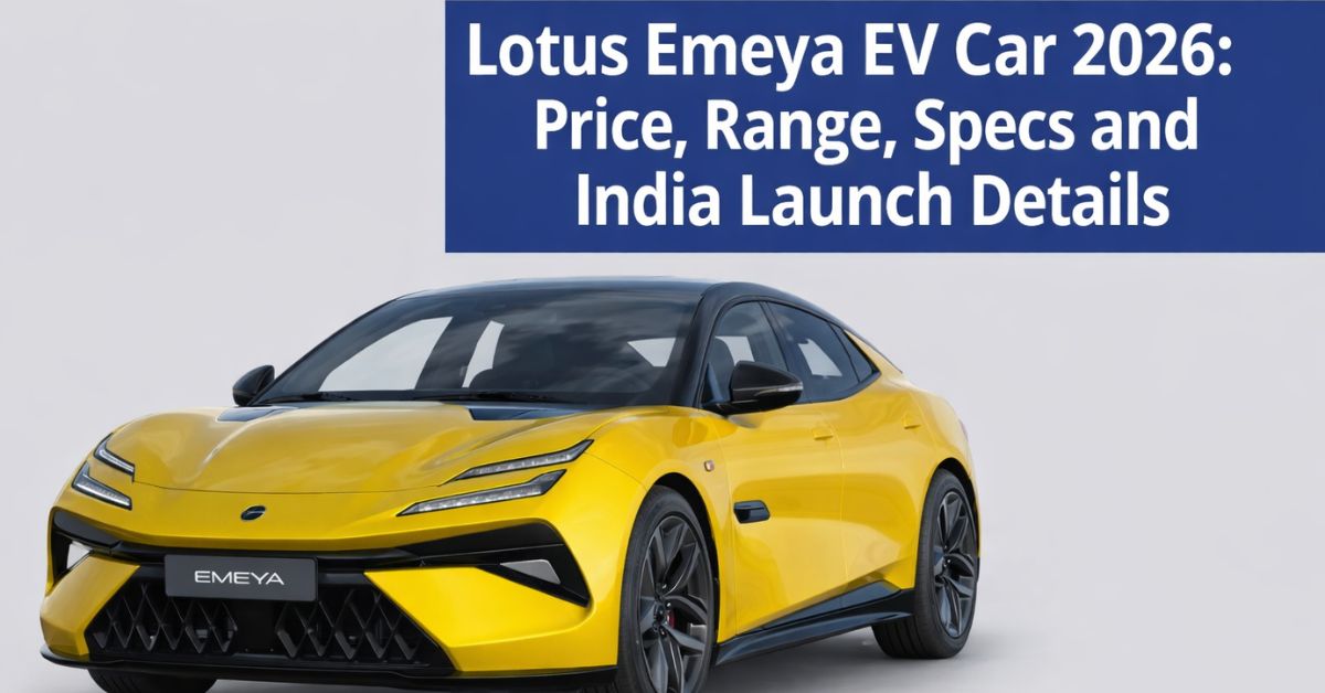 Lotus Emeya EV Car 2026