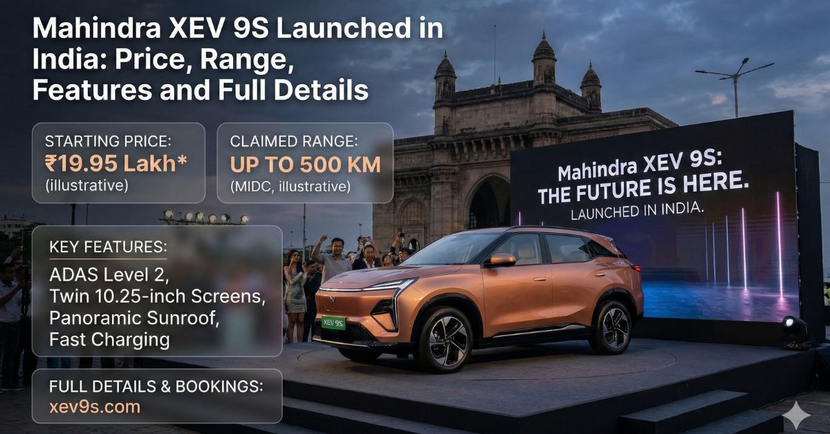 Mahindra XEV 9S Launched in India