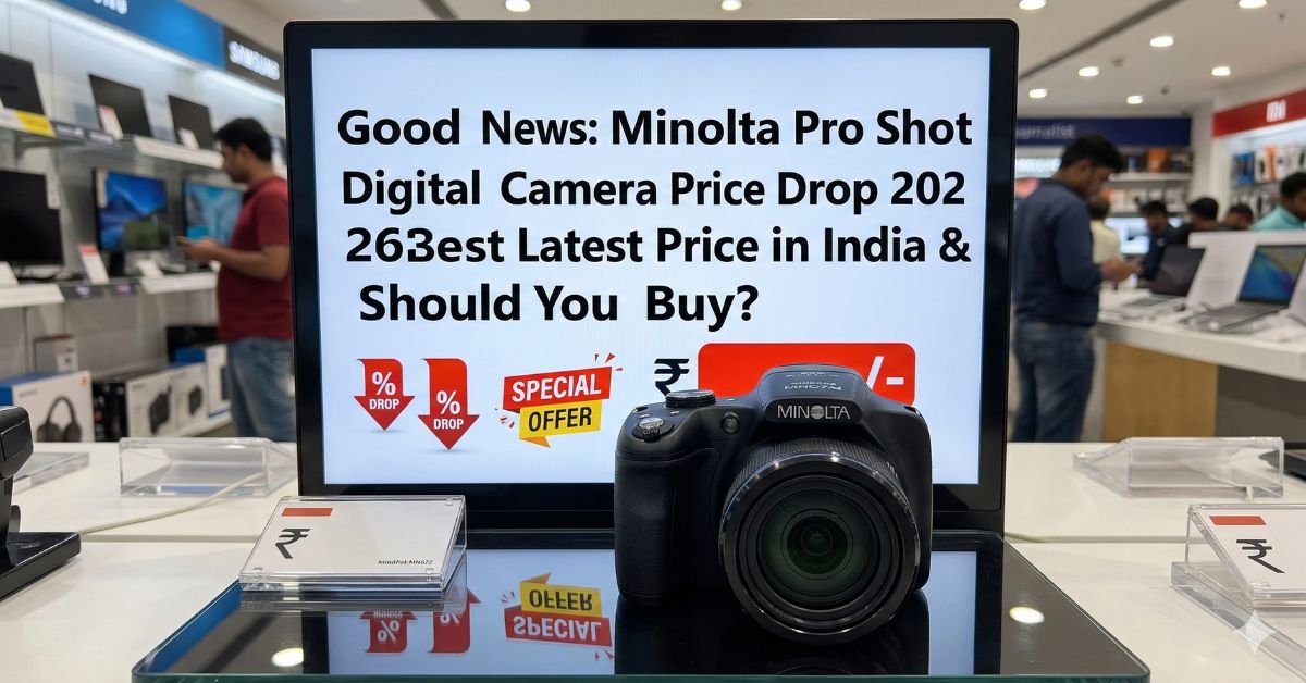 Minolta Pro Shot Digital Camera Price Drop