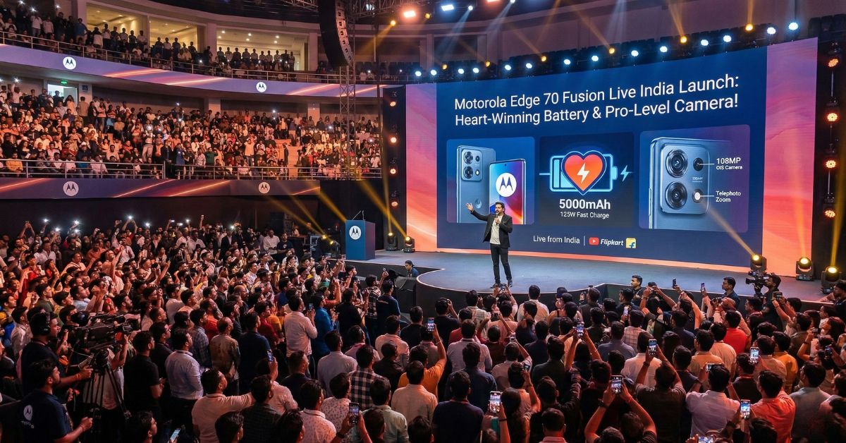 Motorola Edge 70 Fusion Live