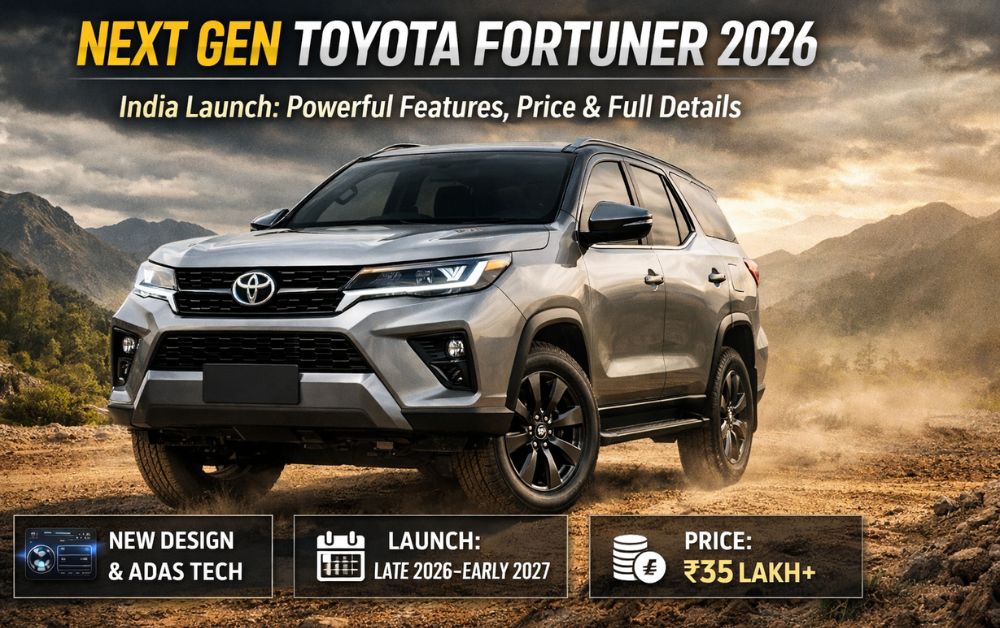 Next Gen Toyota Fortuner 2026