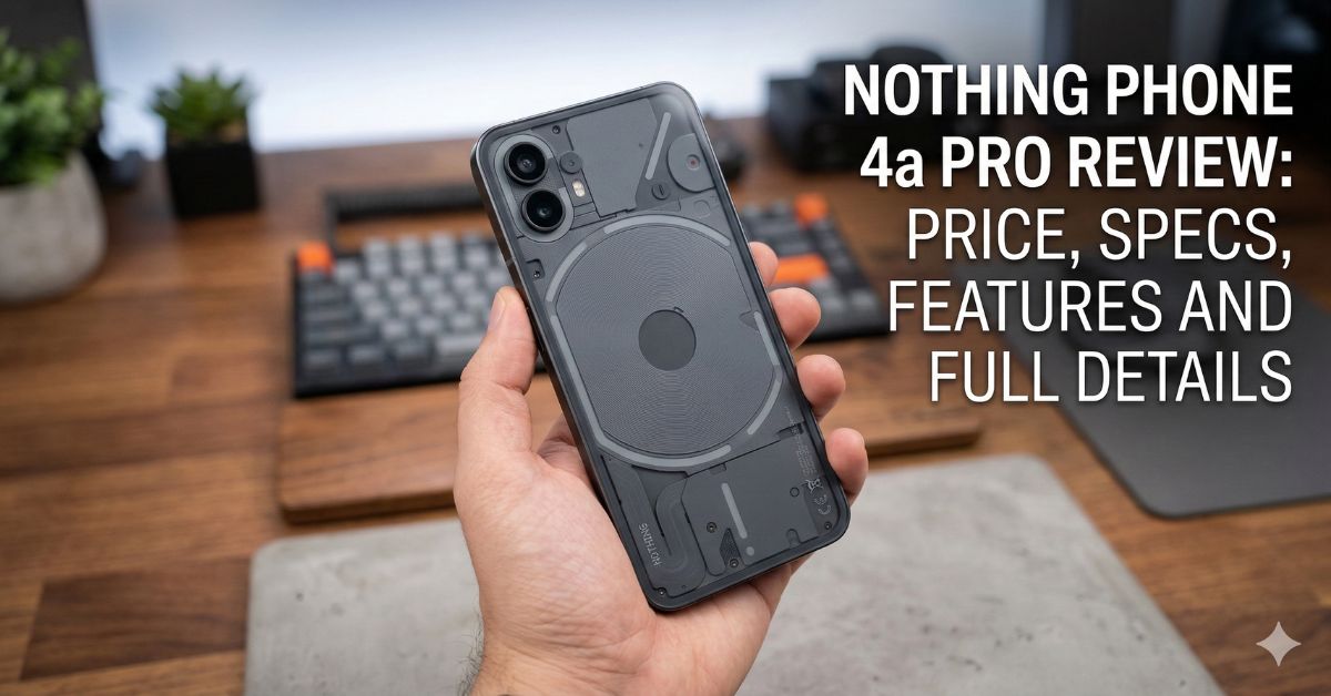 Nothing Phone 4a Pro Review