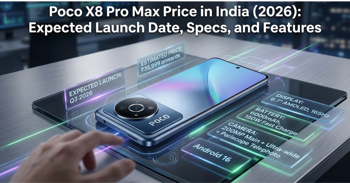 Poco X8 Pro Max Price in India