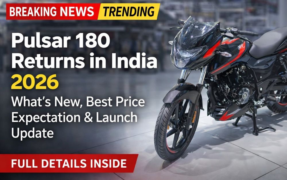 Pulsar 180 Returns in India 2026