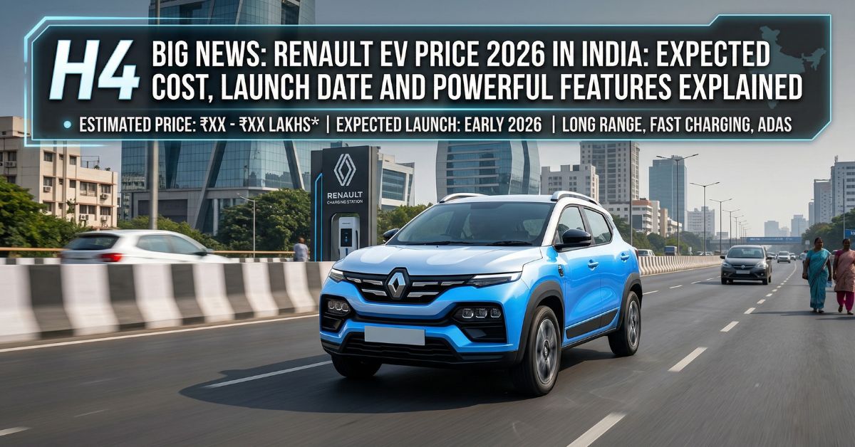 Renault EV Price 2026