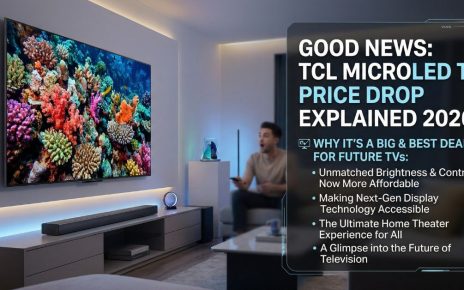 TCL MicroLED TV Price Drop