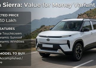 Tata Sierra Value for Money Variant