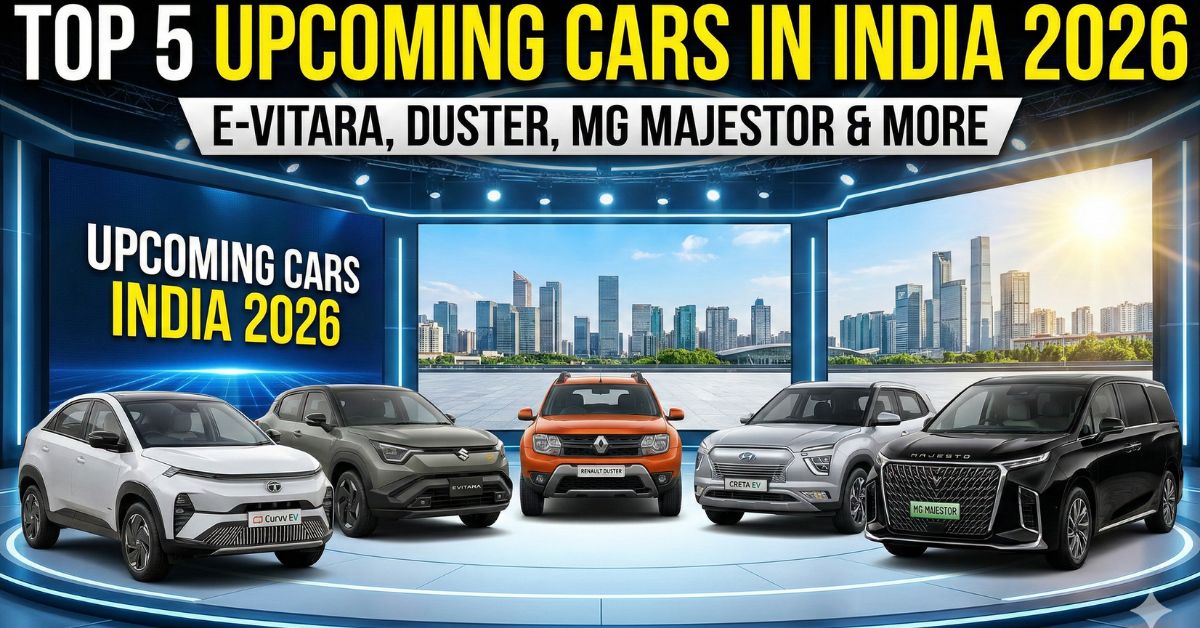 Top 5 Upcoming Cars in India 2026