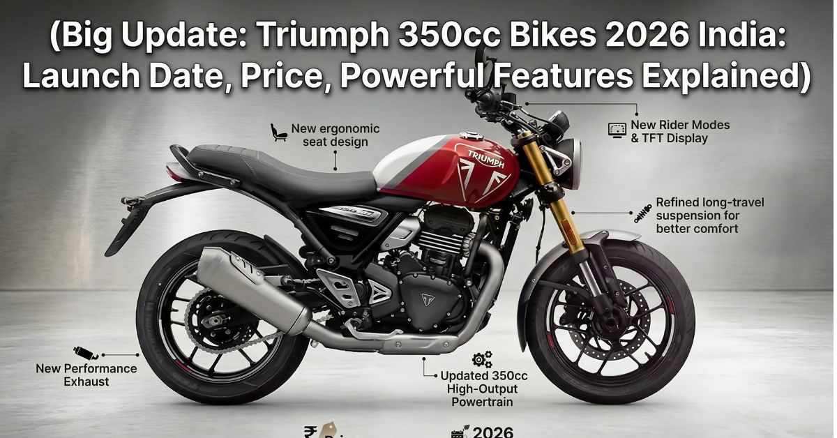 Triumph 350cc Bikes 2026