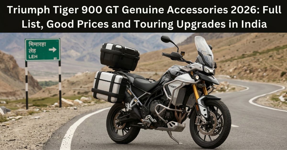 Triumph Tiger 900 GT Genuine Accessories