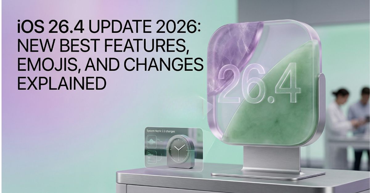 iOS 26.4 Update 2026