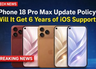iPhone 18 Pro Max Update Policy