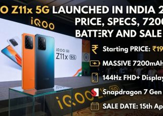 iQOO Z11x 5G Launched in India 2026