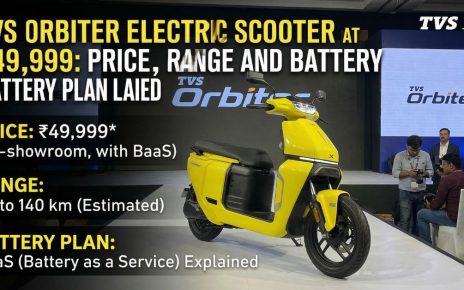 tvs orbiter electric scooter