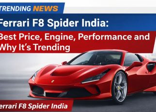 Ferrari F8 Spider India
