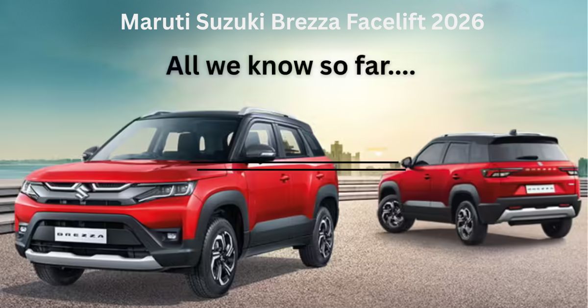 Maruti Suzuki Brezza Facelift 2026