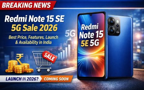 Redmi Note 15 SE 5G Sale 2026