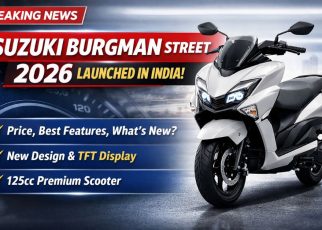 Suzuki Burgman Street 2026 Launched in India