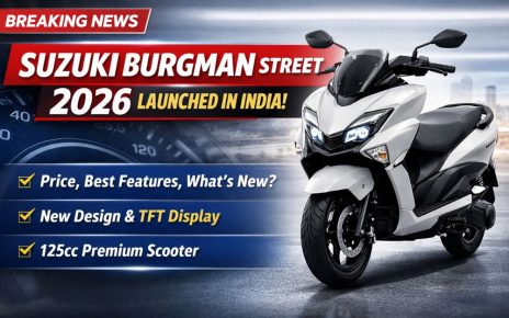 Suzuki Burgman Street 2026 Launched in India