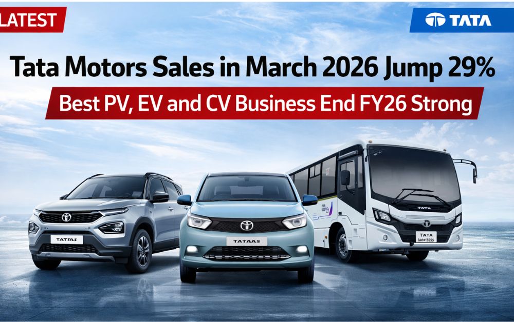 Tata Motors Sales in March 2026 Jump 29%