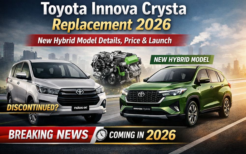 Toyota Innova Crysta Replacement 2026