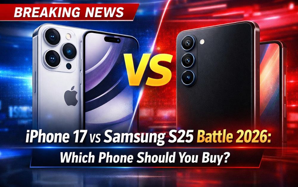 iPhone 17 vs Samsung S25 Battle 2026