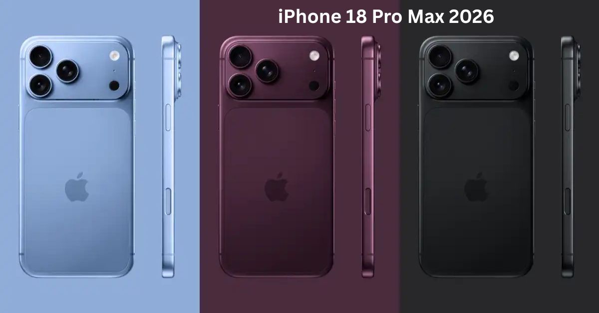 iPhone 18 Pro Max 2026