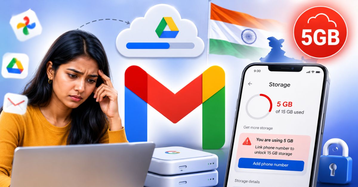 Google Gmail 5GB Storage Test 2026